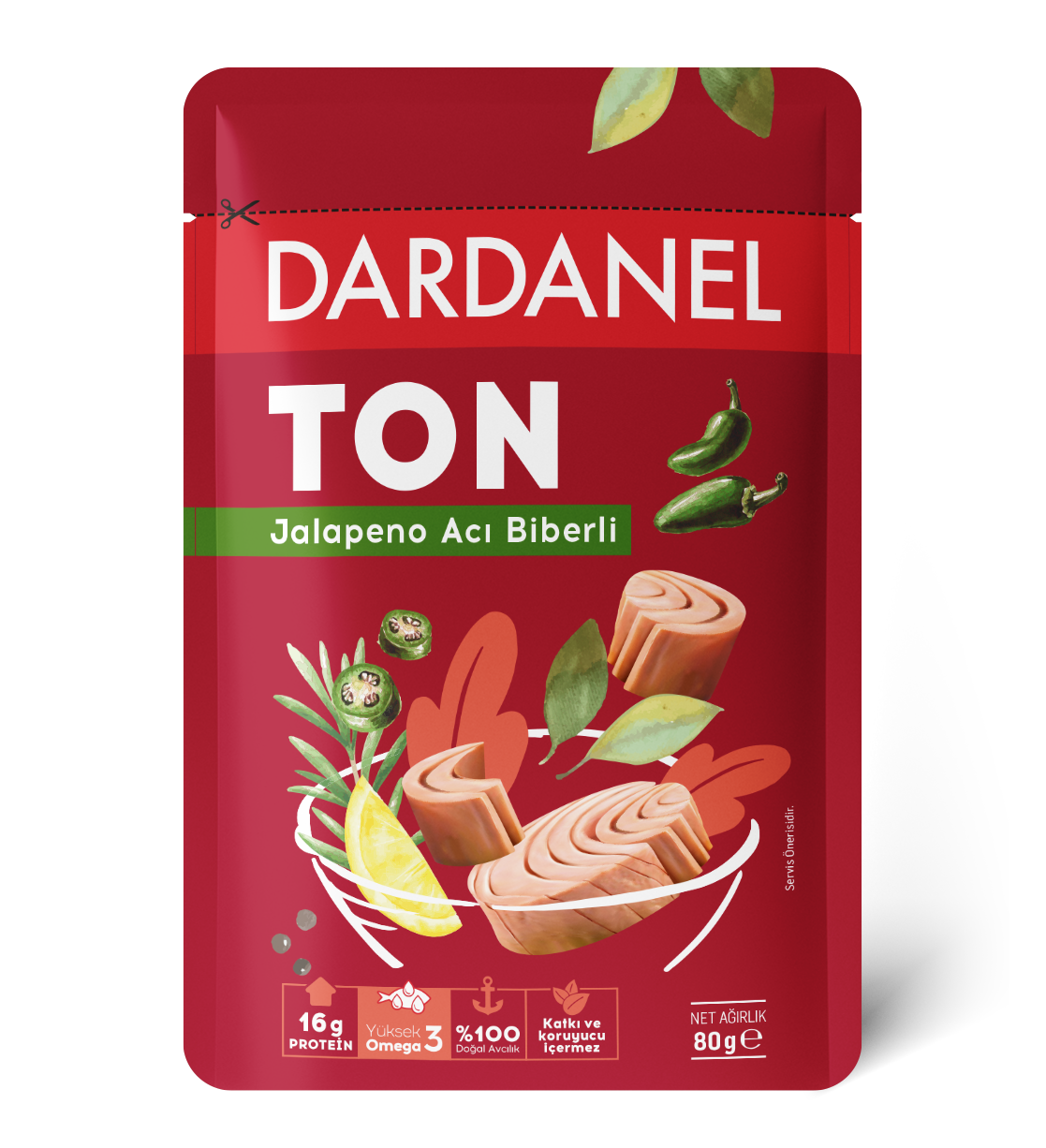 Jalapeno Ac� Biberli Ton Po�et